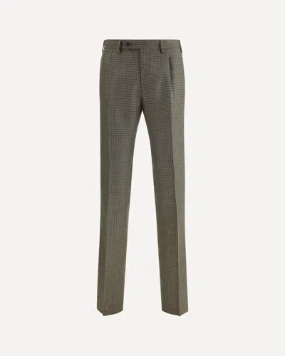 GERMANO HOUNDSTOOTH PATTERN PANTS