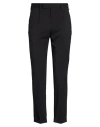 Germano Man Pants Black Size 36 Virgin Wool, Elastane In Black