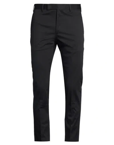 Germano Man Pants Black Size 38 Cotton, Elastane