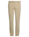 Germano Man Pants Camel Size 38 Modal, Cotton, Elastane In Animal Print