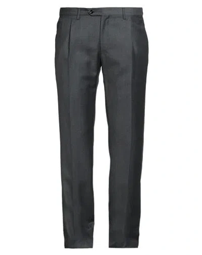 GERMANO GERMANO MAN PANTS CHARCOAL SIZE 44 COTTON