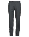 Germano Man Pants Charcoal Size 44 Virgin Wool In Gray