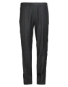 Germano Man Pants Charcoal Size 44 Virgin Wool In Black