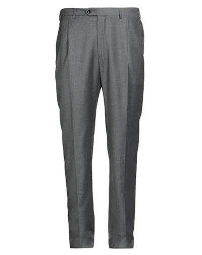 GERMANO GERMANO MAN PANTS LEAD SIZE 42 VIRGIN WOOL