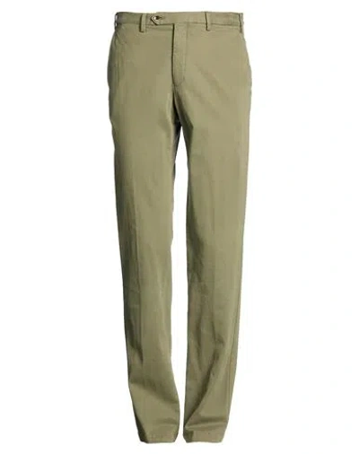 Germano Man Pants Military Green Size 30 Modal, Cotton, Elastane