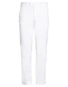 Germano Man Pants White Size 36 Cotton, Polyamide, Elastane