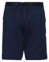 Germano Man Shorts & Bermuda Shorts Midnight Blue Size 40 Cotton, Polyamide