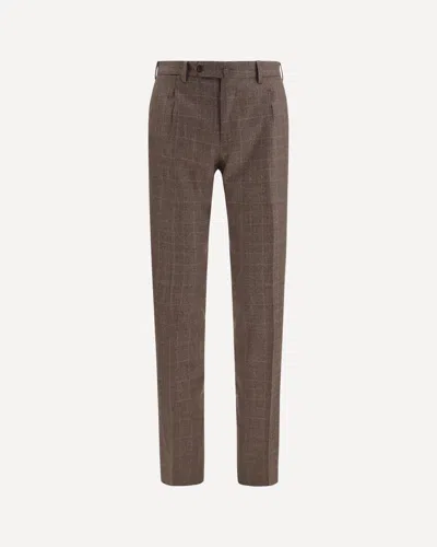 Germano Tailored Pants In Brown