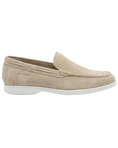 Gernie 20's Venitian Suede Sneaker In Blue