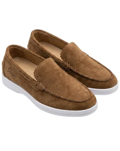Gernie 20's Venitian Suede Sneaker In Brown