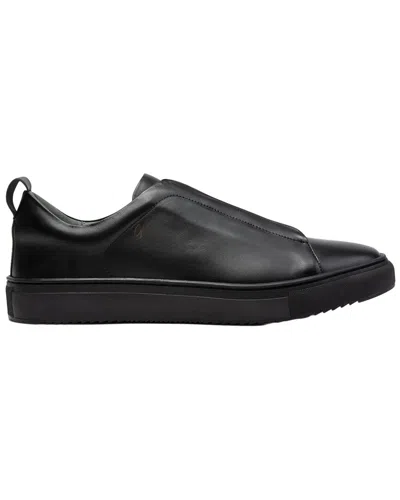 Gernie 33's Laceless Leather Loafer In Black