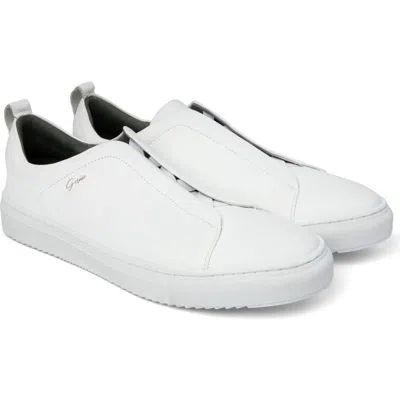 Gernie 33 Laceless Low Top Sneaker In White