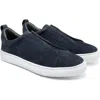 Gernie 33 Laceless Low Top Sneaker In Blue