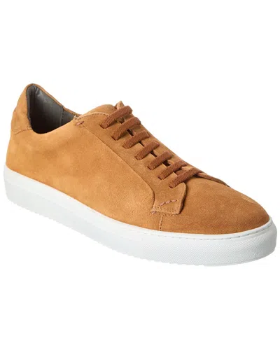 Gernie 36's Laceless Low Top Leather Sneaker In Brown