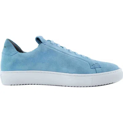 Gernie 36s Low Top Sneaker In Light Blue Suede