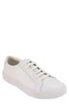 Gernie 36s Low Top Sneaker In White Napa