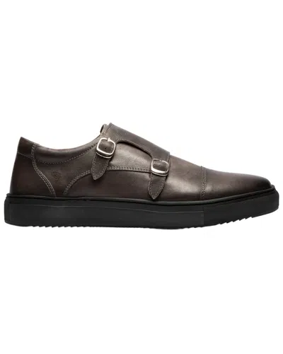 Gernie 501's Double Suede Monk Loafer In Brown