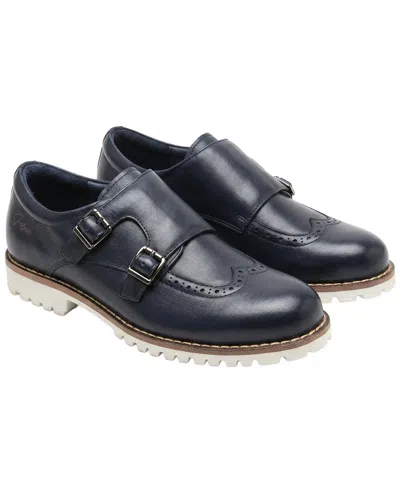 Gernie 501's Monk Leather Sneaker In Black