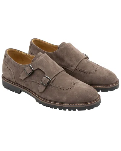 Gernie 501's Monk Leather Sneaker In Brown