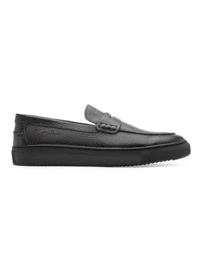 Gernie Nyc Men's Leather Penny Loafers