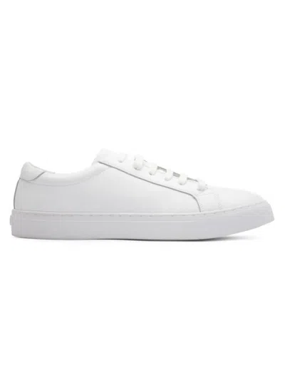 Gernie Nyc Men's The 22 Leather Low-top Sneakers In White