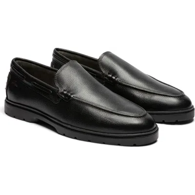 Gernie Venetian Driving Loafer In Black