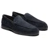 Gernie Venetian Driving Loafer In Blue