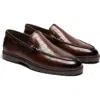 Gernie Venetian Driving Loafer In Brown