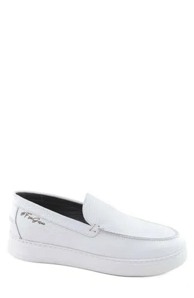 Gernie Venetian Low Top Sneaker In White
