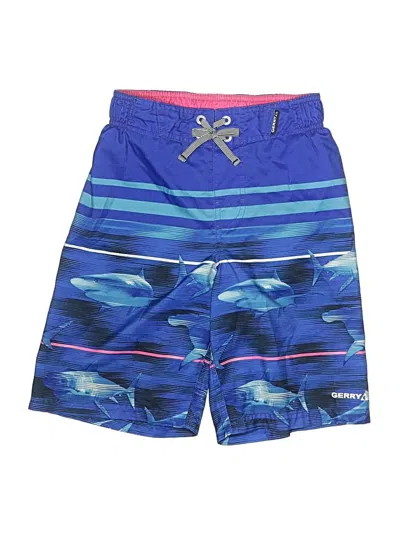 Pre-owned Gerry Kids' Board Shorts In Blue