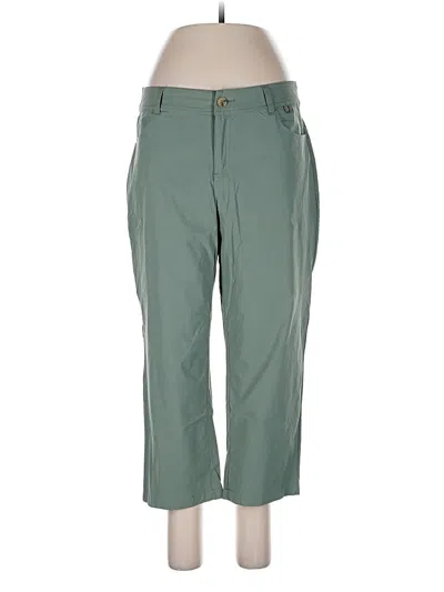 Pre-owned Gerry Casual Pants In Green