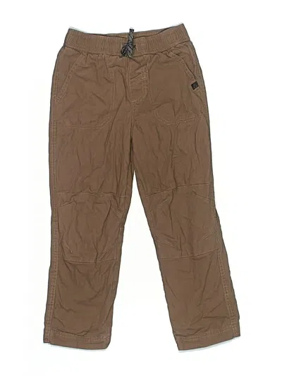 Pre-owned Gerry Kids' Khaki Pant In Brown