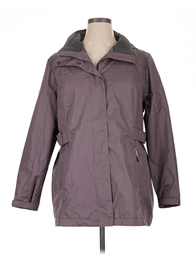 Pre-owned Gerry Raincoat In Purple