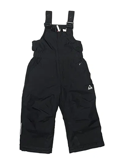 Pre-owned Gerry Kids' Snow Pants With Bib In Black