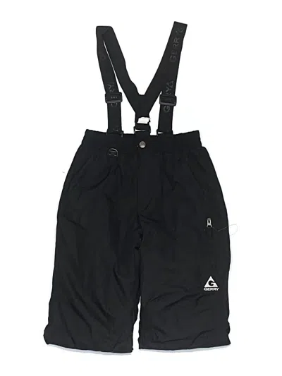 Pre-owned Gerry Kids' Snow Pants With Bib In Black