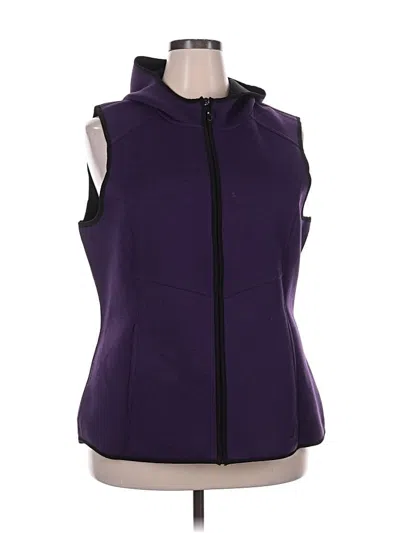 Pre-owned Gerry Vest In Purple