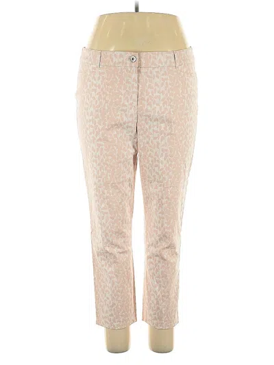 Pre-owned Gerry Weber Casual Pants In Gold