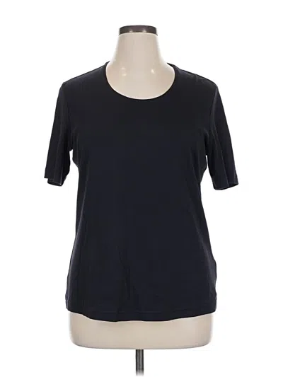 Pre-owned Gerry Weber Short Sleeve T-shirt In Black