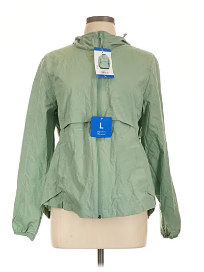 Gerry Windbreaker Jacket In Green
