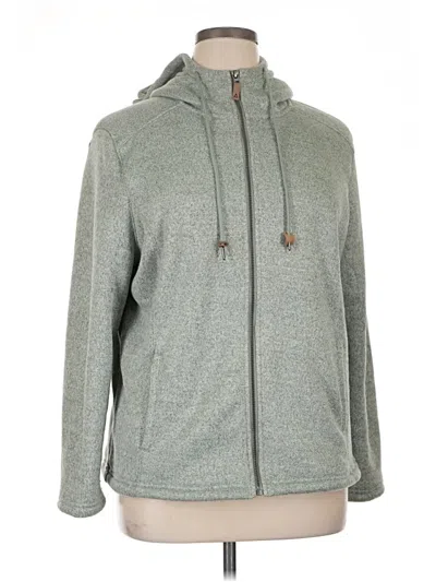 Pre-owned Gerry Zip Up Hoodie In Gray