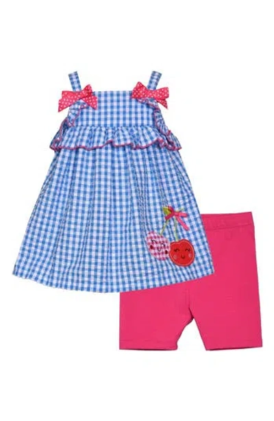 Gerson & Gerson Babies'  Cherry Gingham Tank & Shorts Set