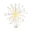 Gerson Company Lighted Starburst Tree Topper In Gold