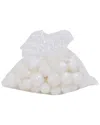 Gerson International 24 Pc Bag Of Snowballs ( 3.14-in D) In White
