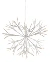 Gerson International Everlasting Glow 11.8in Led Pre-lit Starburst Hanging Lights In White