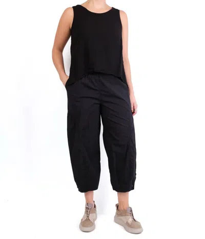 Gerties Doreen Cropped Pants In Black