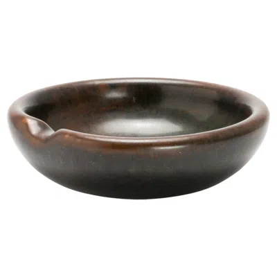 Pre-owned Gertrud Lönegren Gertrud Lonegren / Bowl / Rorstrand In Black