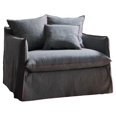 Pre-owned Gervasoni Armchair Bed  Ghost 11 Design Paola Navone - Fabric Cat.c In Black
