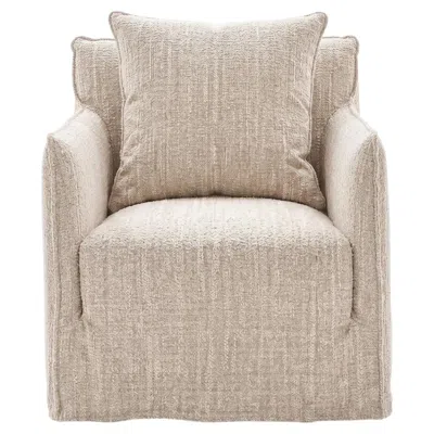 Pre-owned Gervasoni Armchair  Ghost 05 Design Paola Navone - Cadiz In Sand
