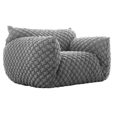 Pre-owned Gervasoni Armchair  Nuvola 09 Design Paola Navone - 3d Grigio In Gray