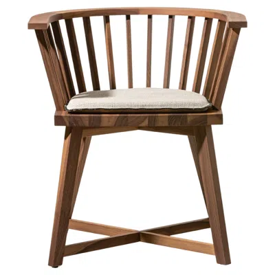 Pre-owned Gervasoni Armchair With Seat Cushion  Gray 24 Design Paola Navone
